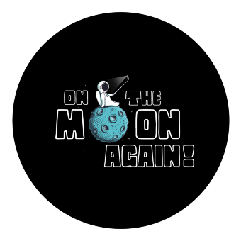 On the Moon again - Dessin de la Lune