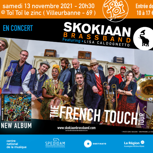 Skokiaan Brass Band feat Lisa Caldognetto - The French Touch Tour