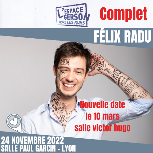 Félix Radu dans Les mots s'improsent - Salle Paul Garcin - 69001