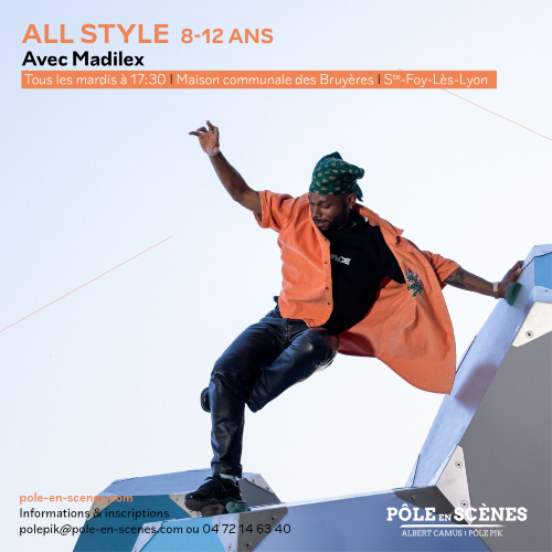 All Styles 8-12 ans  à Sainte Foy Les Lyon- avec Madilex [Mardi]