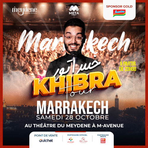 Rachid Rafik "Khibra Tour" à Marrakech