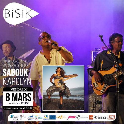 Sabouk et Karolyn en concert au Bisik