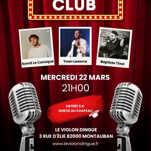 Comedy club 22 mars