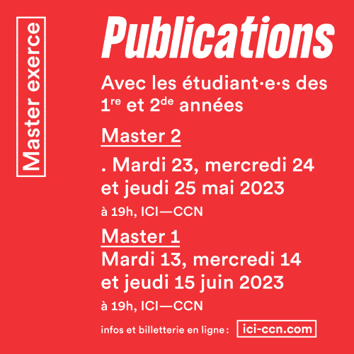 Publication M1 — Étudiant·e·s en première année