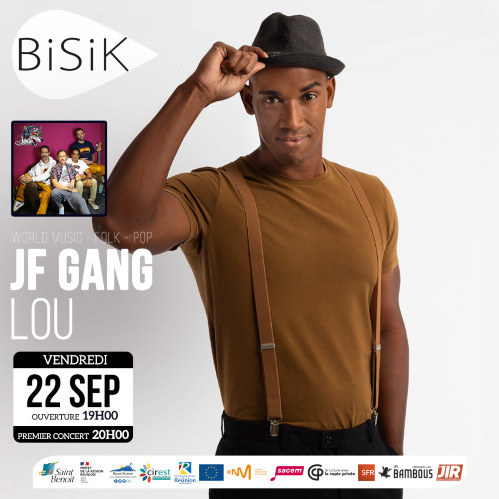 Lou et JF Gang en concert au Bisik