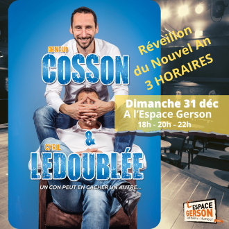Cosson Ledoublé - 31 décembre - A l'Espace Gerson