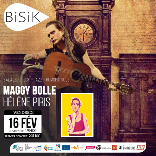 Hélène Piris et Maggy Bolle en concert au Bisik