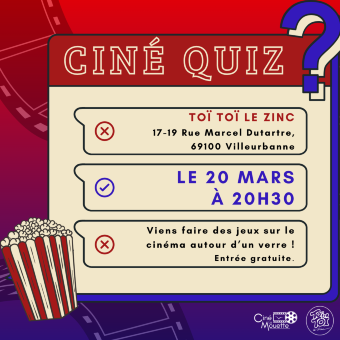 CINE QUIZZ // Ciné la Mouette
