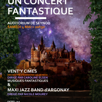 Un concert fantastique - Vent'y cimes & Maxi Jazz Band d'Argonay