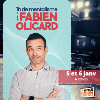 Une heure de mentalisme avec Fabien Olicard