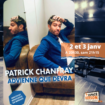 Patrick Chanfray - Advienne que devra