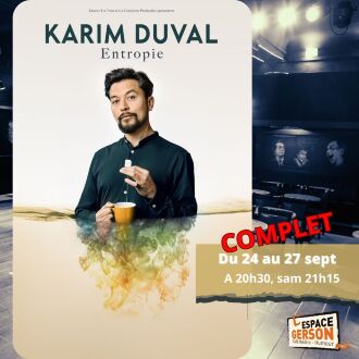 Karim Duval - Entropie