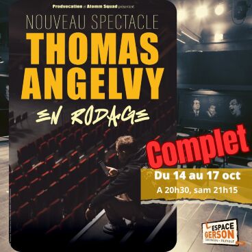 Thomas Angelvy en Rodage