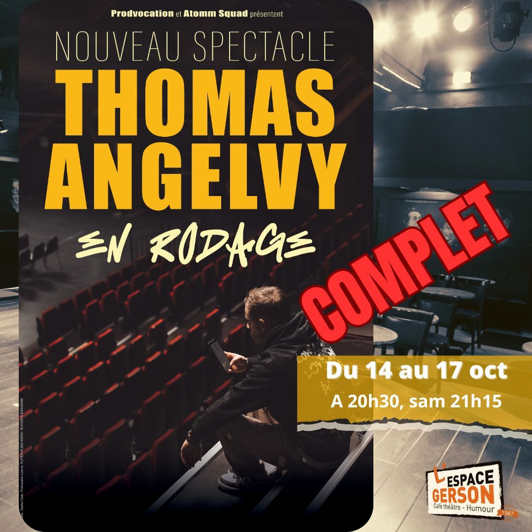 Thomas Angelvy en Rodage
