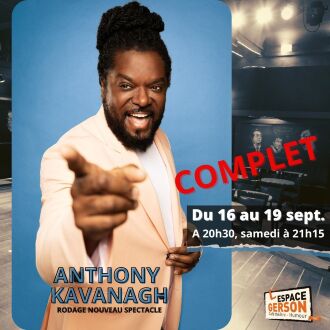 Anthony Kavanagh - Rodage