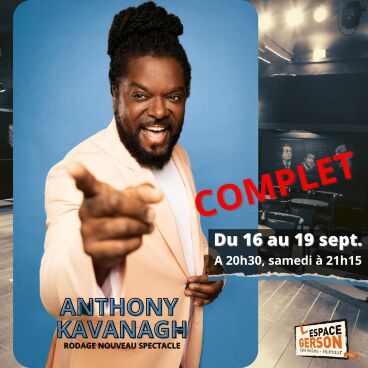 Anthony Kavanagh - Rodage